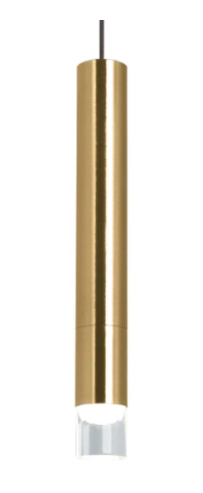 Visual Comfort Architectural 700MPMXYR-LED927 JMXY Moxy 1" LED Pendant, Aged Brass Finish