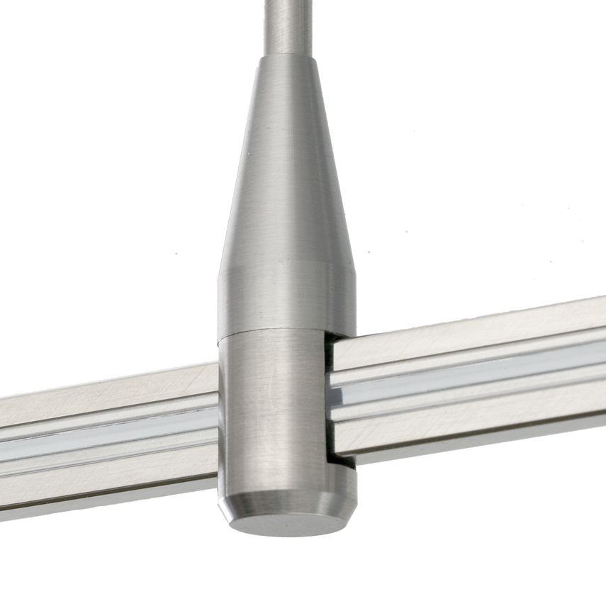Visual Comfort Architectural 700MOS01R 1" Modern Monorail Rigid Standoff - Finish: Aged Brass