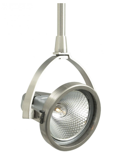 Visual Comfort Architectural 700MPJON03S Sean Lavin John 1 Light 120 Satin Nickel Low-Voltage Track Head Ceiling Light in Monopoint, 3 inch
