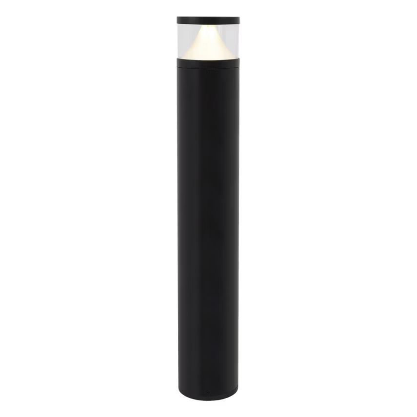 Visual Comfort Architectural 700OBARK384036BUNVEM Arkay Outdoor LED Bollard - Black - 15.25W 4000K - 1360 Lumens - CRI 80+ - 120V-277V - Emergency Battery