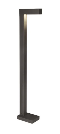 Visual Comfort Architectural 700OBSTR83042CZUNV2PCLF Strut 42" Tall Outdoor LED Bollard, CCT 3000K, Bronze Finish