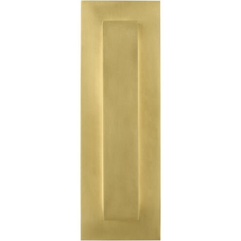 Visual Comfort Architectural 700OWASP93015DNBUNVSSP Sean Lavin Aspen LED Natural Brass Outdoor Wall Sconce, Integrated LED