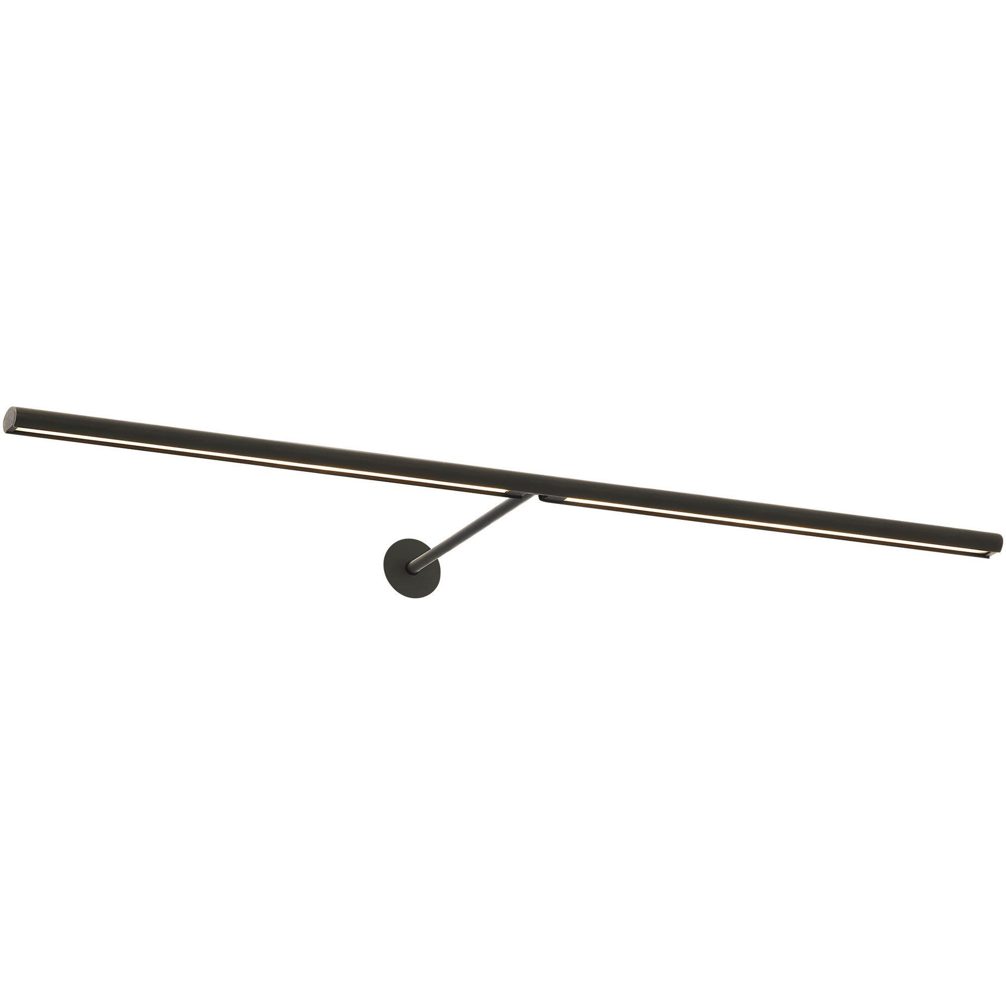 Visual Comfort Architectural 700PLUD30Z-LED930 30” Plural Dome Picture Light, Color Temperature 3000K, Dark Bronze