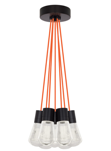 Visual Comfort Architectural 700TDALVPMC7OB-LEDWD LED Alva Multi-Light Pendant