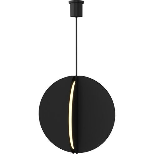 Visual Comfort Architectural 700TDBAU28B-LED930 Sean Lavin Bau LED 28 inch Nightshade Black Pendant Ceiling Light, Integrated LED