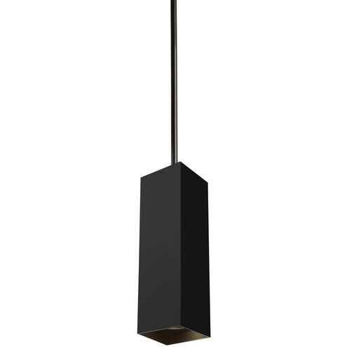 Visual Comfort Architectural 700TDEXOP181220BB-LED930 – Sean Lavin Exo LED 5.2 inch Black Pendant Ceiling Light in 12 inch, CCT 3000K, 20 Degree, Finish Matte Black/Black, Integrated LED