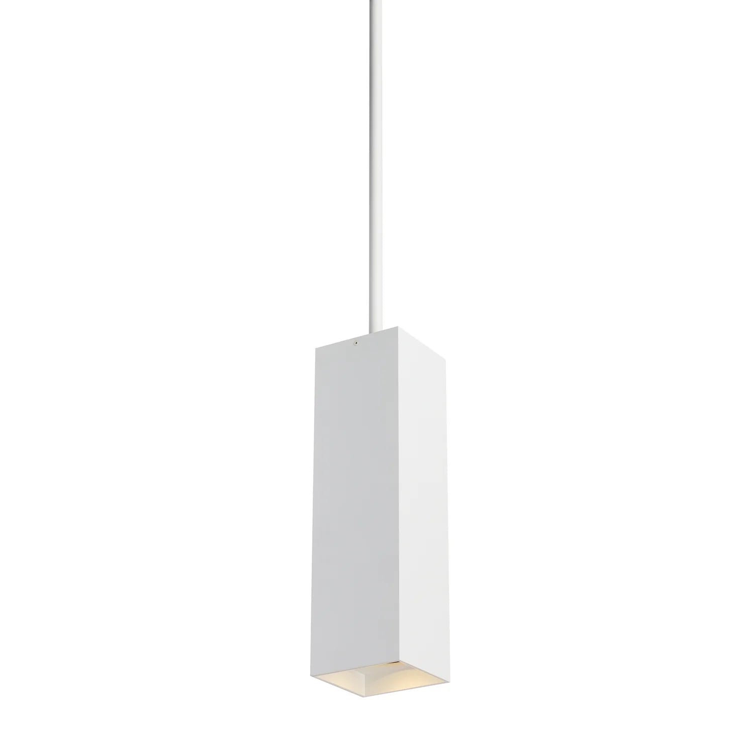 Visual Comfort Architectural 700TDEXOP182460WW-LED935 Sean Lavin Exo LED 5.2 inch White Pendant Ceiling Light in 60 Degree, LED 90 CRI 3500K, Matte White/White, 24 inch, Integrated LED, 14W, 120-277V