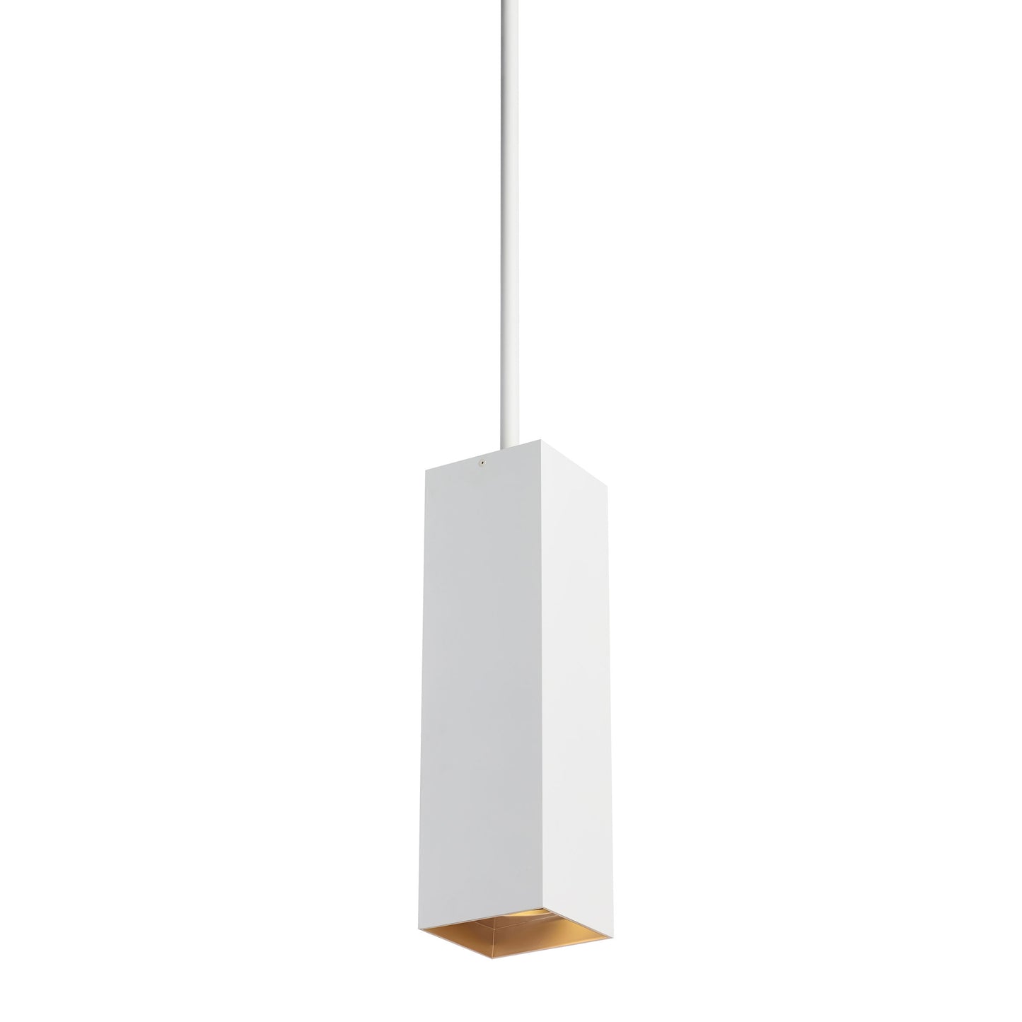 Visual Comfort Architectural 700TDEXOP184840WG-LED935 Sean Lavin Exo LED 5.2 inch Gold Haze Pendant Ceiling Light in LED 90 CRI 3500K, 40 Degree, Matte White/Gold Haze, 48 inch, Integrated LED, 14W, 120-277V