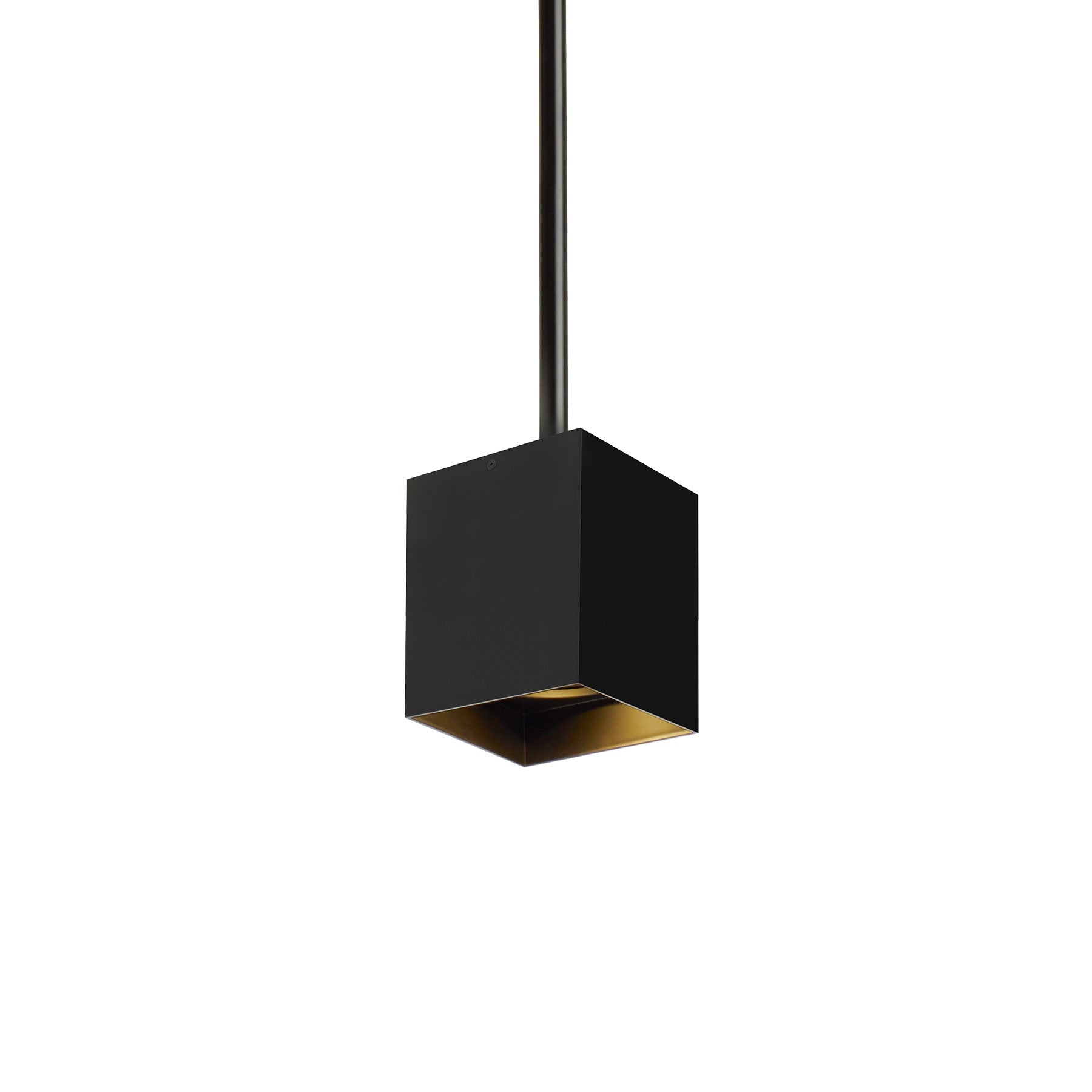 Visual Comfort Architectural 700TDEXOP61260BB-LED935 Sean Lavin Exo LED 5.2 inch Black Pendant Ceiling Light in 12 inch, LED 90 CRI 3500K, 60 Degree, Matte Black/Black, Integrated LED, 14W, 120-277V