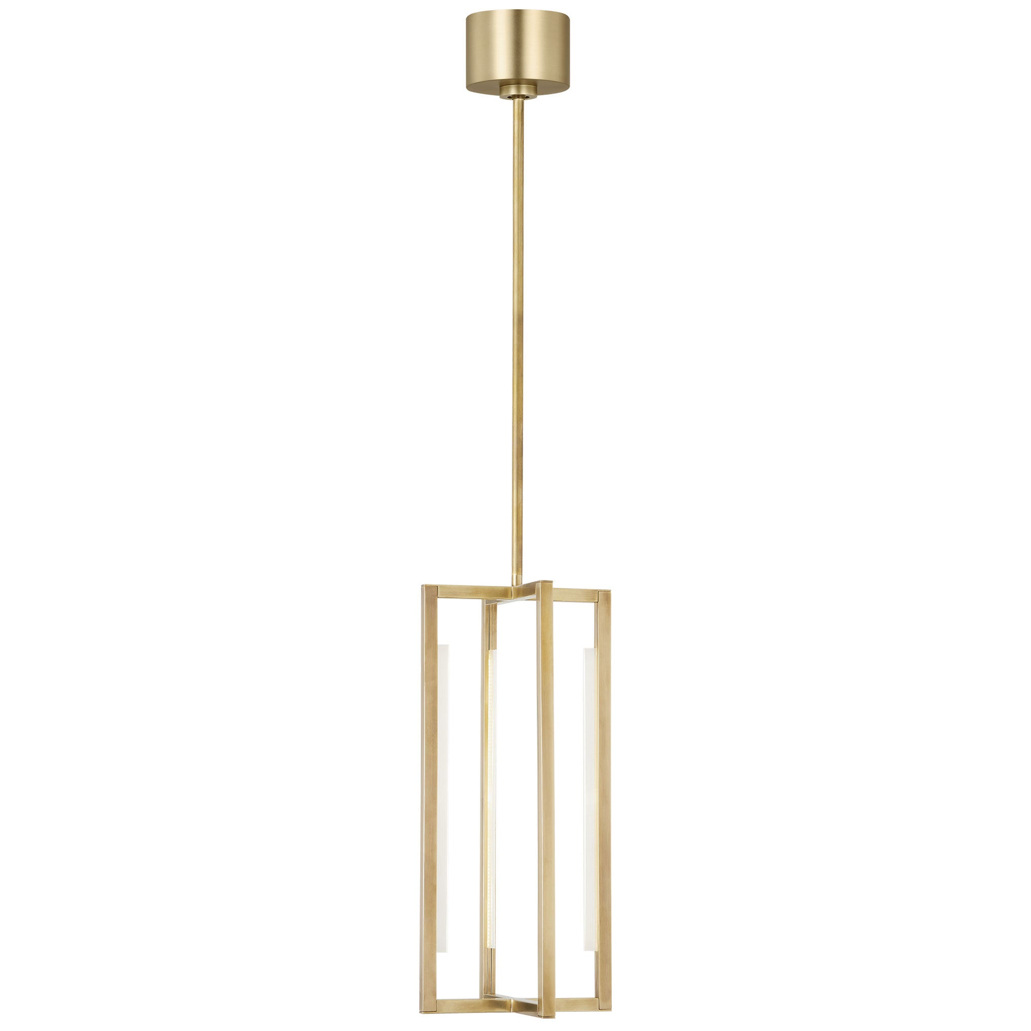 Visual Comfort Architectural 700TDKNW18NB-LED930 Sean Lavin Kenway LED 8.5 inch Natural Brass Pendant Ceiling Light, Integrated LED, 28.6W, 3000K