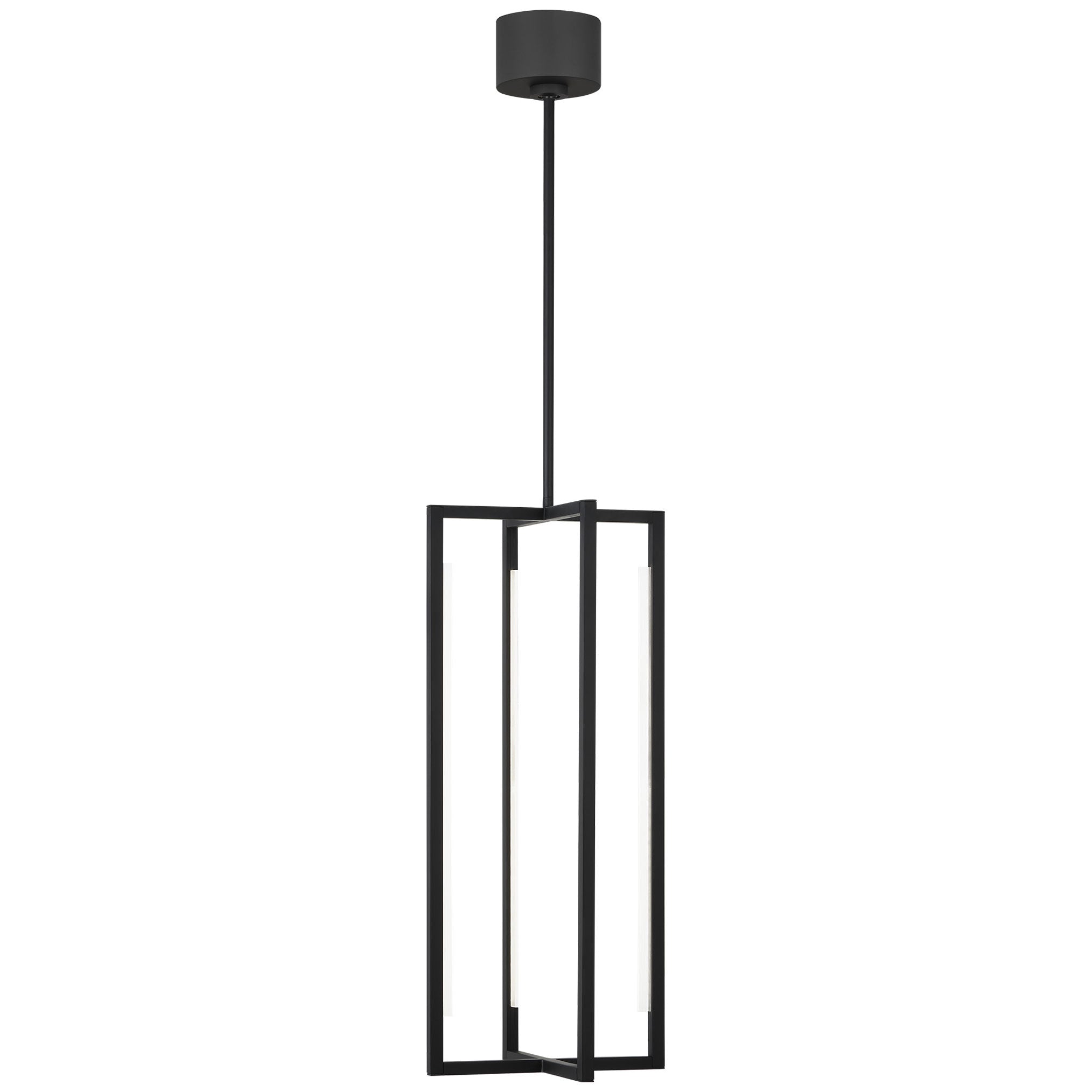 Visual Comfort Architectural 700TDKNW25B-LED930 Sean Lavin Kenway LED 11 inch Nightshade Black Pendant Ceiling Light, Integrated LED, 42.1W, 3000K