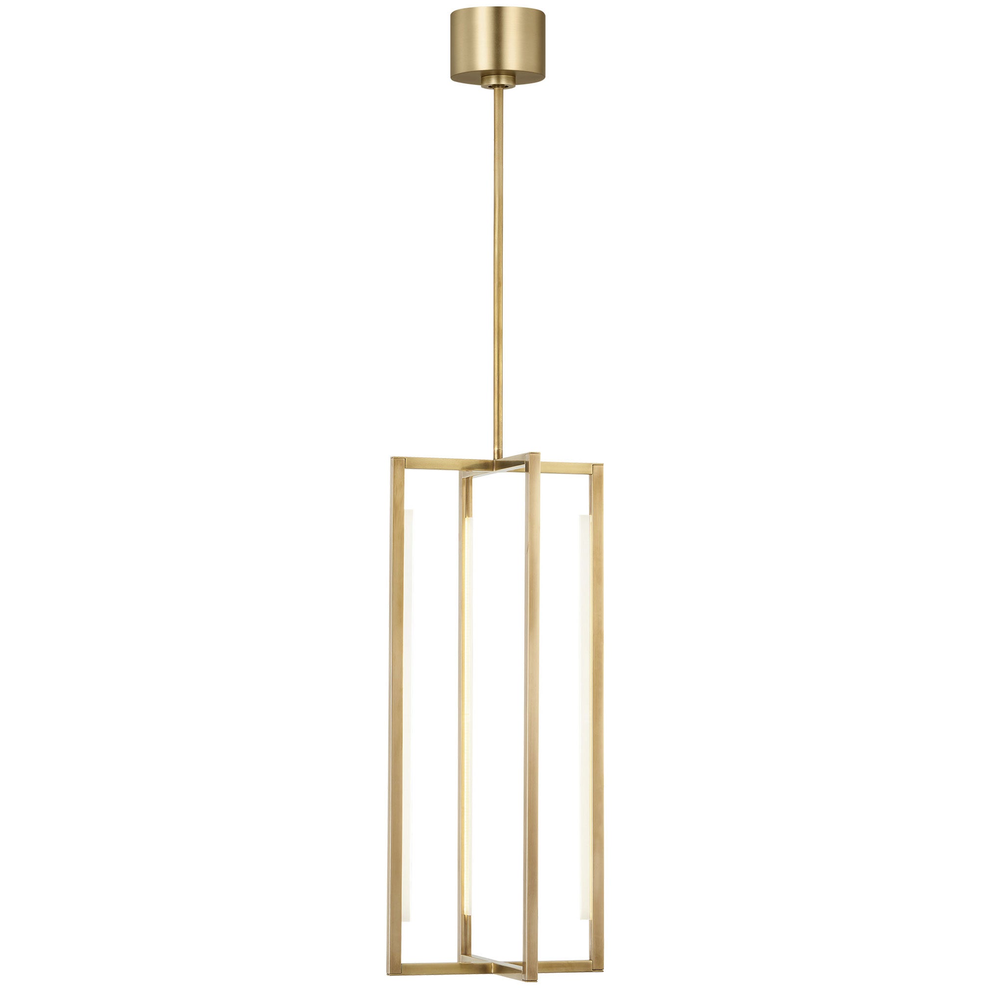 Visual Comfort Architectural 700TDKNW25NB-LED930 Sean Lavin Kenway LED 11 inch Natural Brass Pendant Ceiling Light, Integrated LED, 42.1W, 3000K