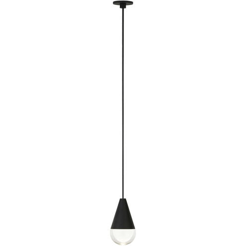 Visual Comfort Architectural 700TRSPACPA1PB-LED930 Sean Lavin Cupola LED Nightshade Black Pendant Ceiling Light, Integrated LED