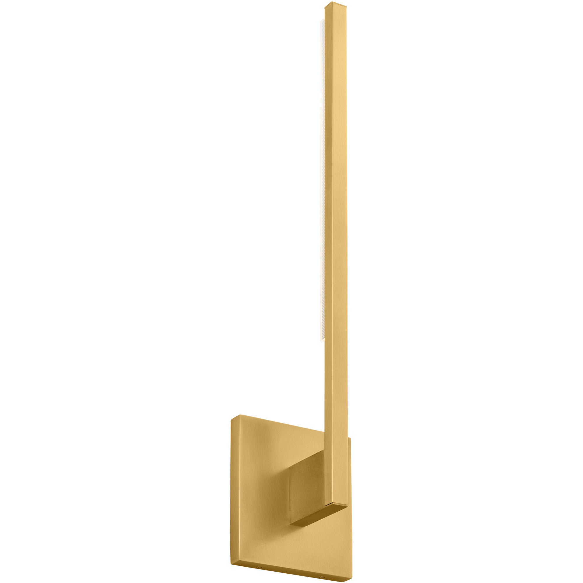 Visual Comfort Architectural 700WSKLE20NBNB-LED930-277 Sean Lavin Klee LED 3.4 inch Natural Brass ADA Wall Sconce Wall Light in LED 90 CRI 3000K, 11.7W, 277V