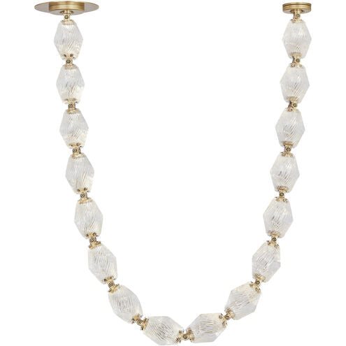 Visual Comfort Modern Collection 700CLR48N-LED930S Sean Lavin Collier Polished Nickel Pendant Surface Lamping LED 16.4W 3000K