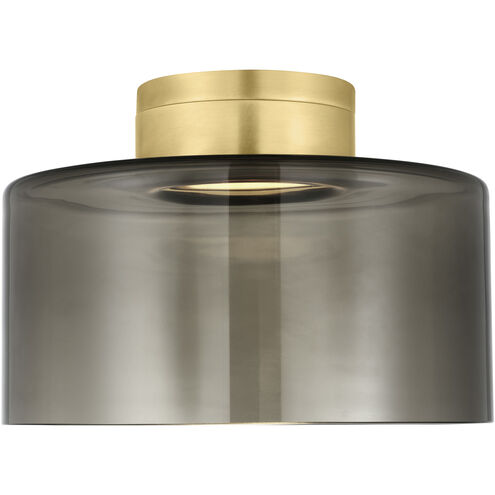 Visual Comfort Modern Collection 700FMMANLTKNB-LED277 Sean Lavin Manette LED 11 Inch Natural Brass Flush Mount Ceiling Light 277V 17W 3000K