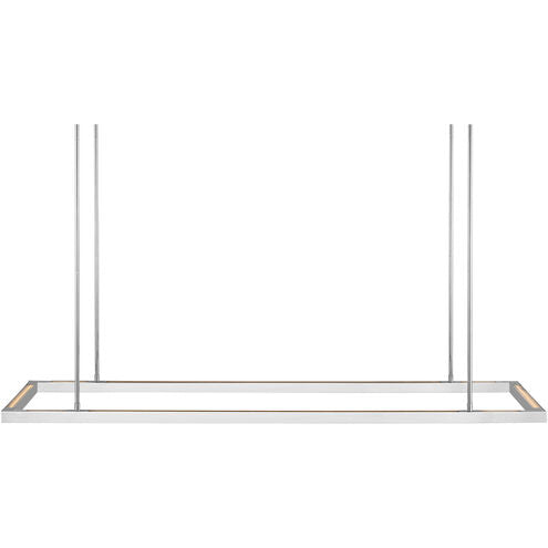 Visual Comfort Architectural 700LSSTG50PSS-LED927 Modern Mick De Giulio Stagger 1 Light 49.5 inch Polished Stainless Steel Linear Chandelier Ceiling Light