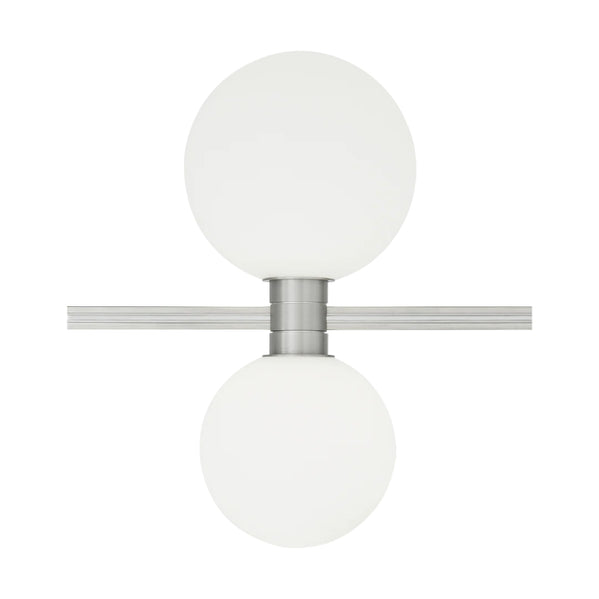 Visual Comfort Architectural 700MOORBSVS-LED930 LED Orb Head - Satin Nickel - Vertical - 7.8W 3000K - 401 Lumens - CRI 90 - MonoRail Mount