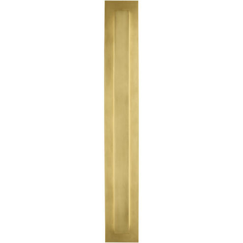 Visual Comfort Architectural 700OWASP93036DNBUNVS Sean Lavin Aspen 36", 3000K LED Natural Brass Outdoor Wall Sconce, Integrated LED