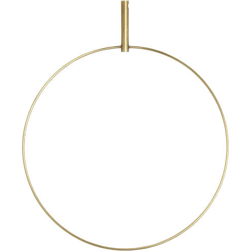 Visual Comfort Modern Collection 700TRSPARNB Sean Lavin Trellis Round Pendant Accessory Natural Brass