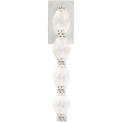 Visual Comfort Modern Collection 700WSCLR15N-LED927 Sean Lavin Collier Polished Nickel ADA Wall Sconce LED 4.1W 2700K