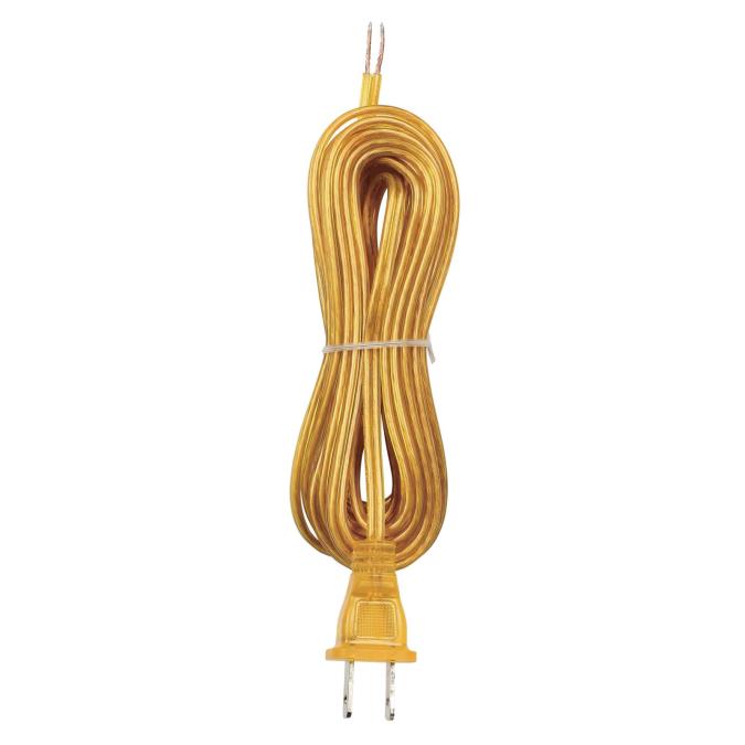 Westinghouse Lighting 7010300 15 Foot Gold Cord Set