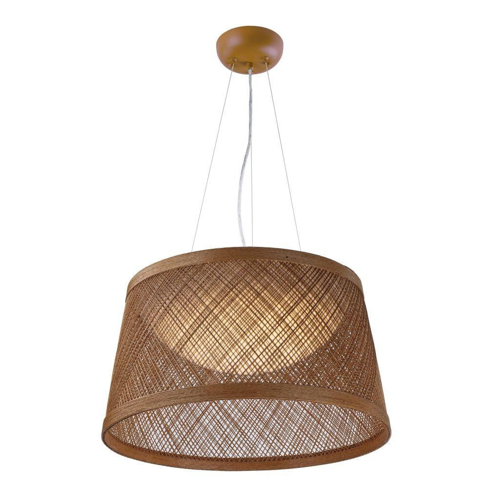 Maxim Lighting 54376NA Bahama 1 Light 24.25 Inch Natural Pendant Ceiling Light