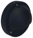 Orbit 7011-BK 4" Surface Moon Step/ Wall Light, Black Finish