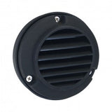 Orbit 7012-BK 4" Surface Louver Step/ Wall Light, Black Finish