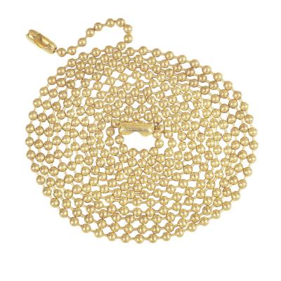Westinghouse Lighting 7016800 5 foot brass beaded chain with connector