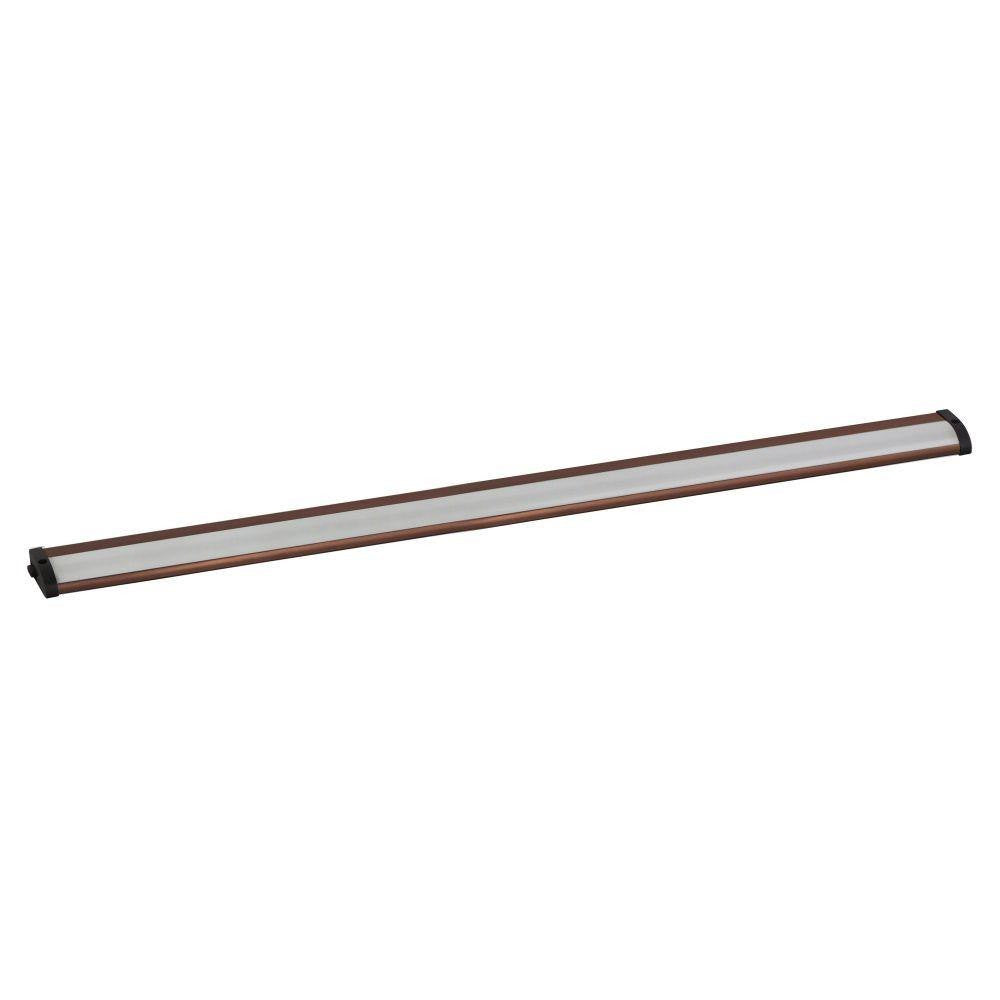 Maxim Lighting 89903BRZ CounterMax MX-L120-LO 30 inch Anodized Bronze LED Under Cabinet Light Bar