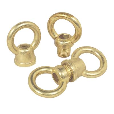 Westinghouse Lighting 7025000 1 inch brass finish female and male loop 2 pack