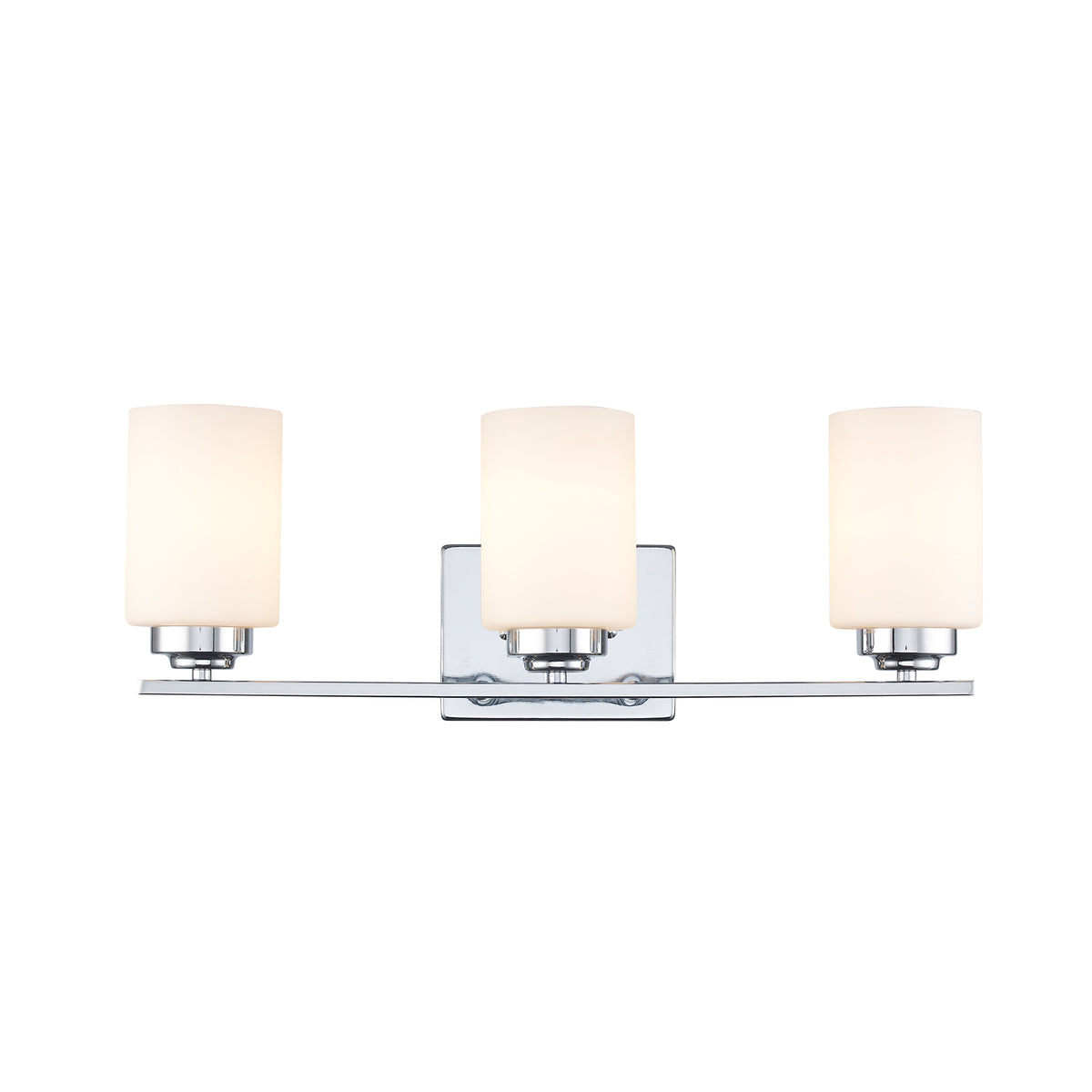 Trans Globe Lighting 70523 PC Mod Pod 3 light polished chrome bath vanity wall light