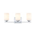 Trans Globe Lighting 70523 PC Mod Pod 3 light polished chrome bath vanity wall light