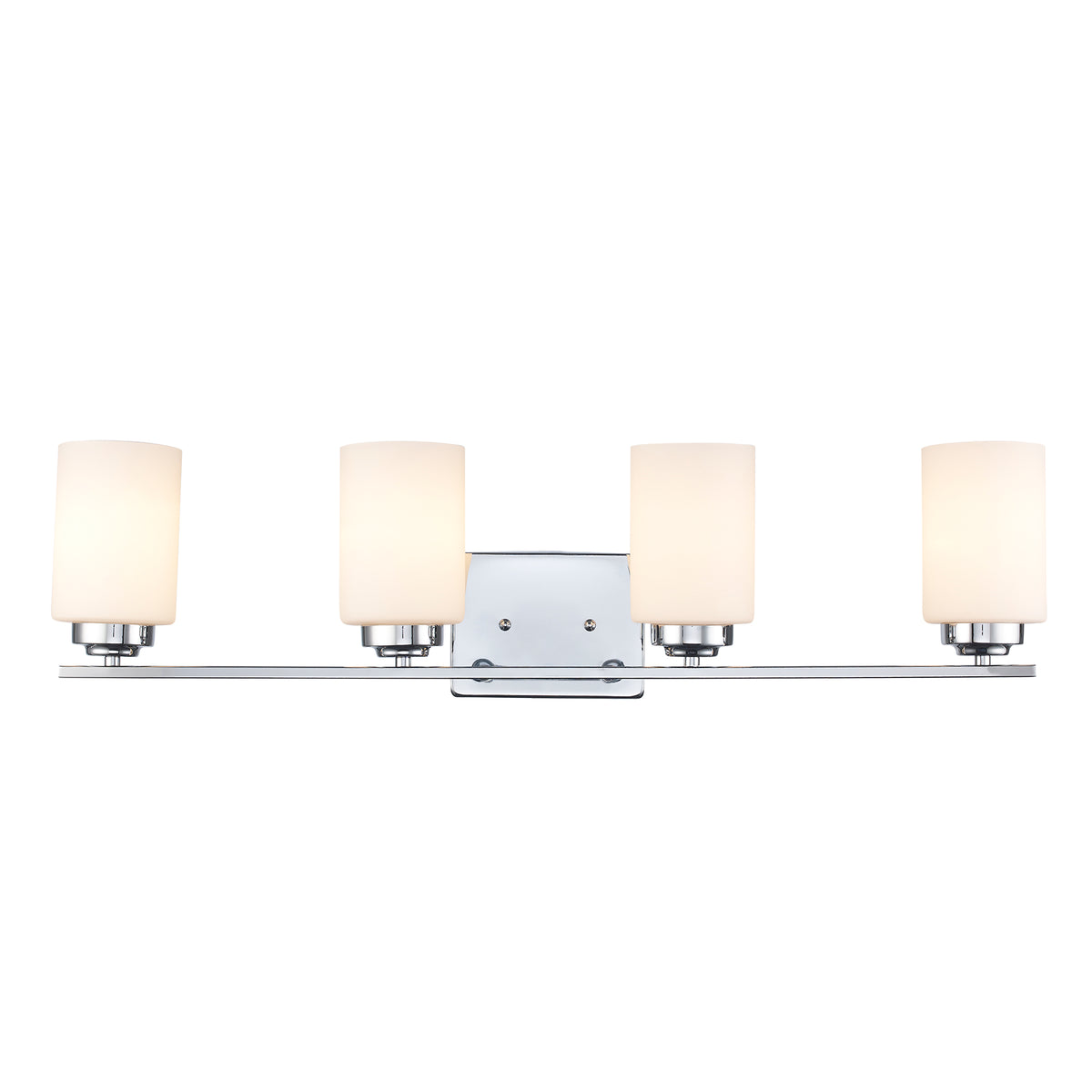 Trans Globe Lighting 70524 PC Mod Pod 4 light polished chrome bath vanity wall light