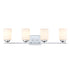 Trans Globe Lighting 70524 PC Mod Pod 4 light polished chrome bath vanity wall light