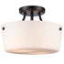Trans Globe Lighting 70527-2 BK Mod Pod semi-flush mount ceiling light
