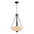 Trans Globe Lighting 70528-1 pendant light in black finish