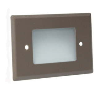 Orbit 7110C-BR Step Light Face Plate, Bronze Finish