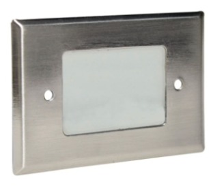 Orbit 7110C-SS STEP LIGHT FACE PLATE STAINLESS STEEL Finish