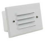 Orbit 7112C-WH STEP LIGHT FACE PLATE White Finish