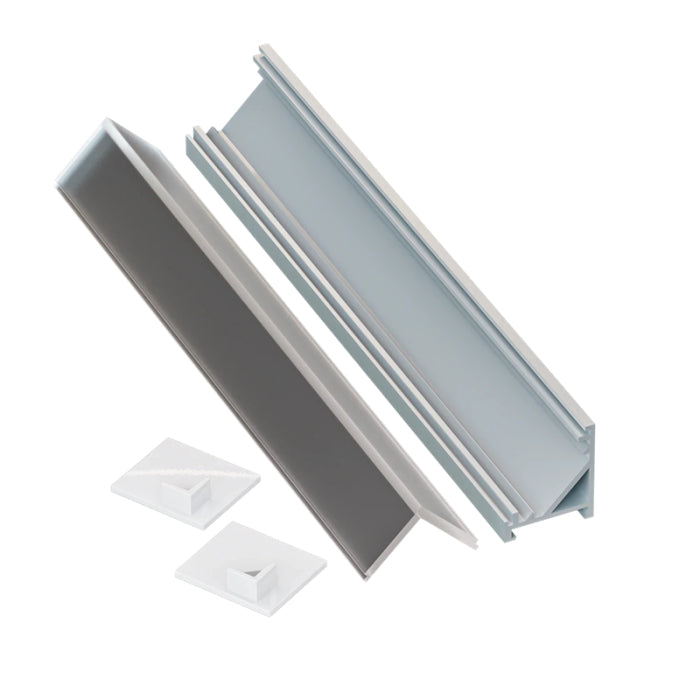 American Lighting PE-RUBIK-2M-BNDL1 78" Rubik Surface Mounting Channel Bundle