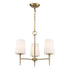 Trans Globe Lighting 71895-3 AG ClassicHorizon 3 light chandelier in Antique Gold