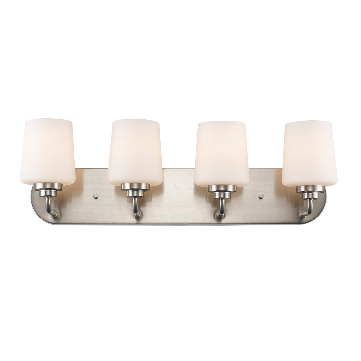 Trans Globe Lighting 71914 BN Liora 4 light brushed nickel bath vanity wall light