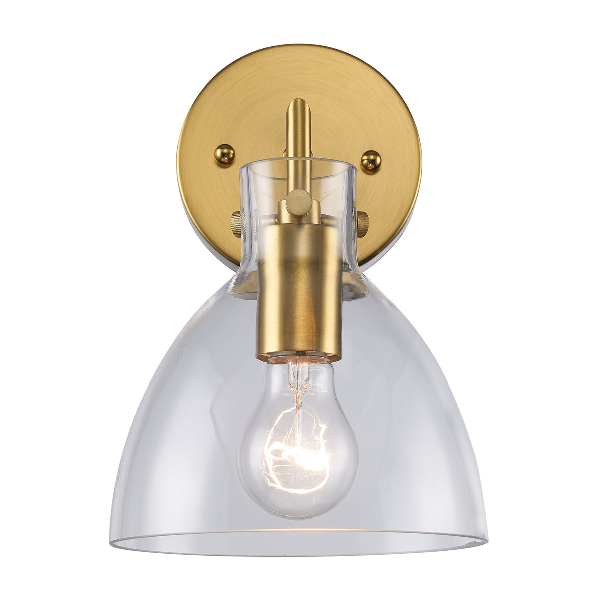 Trans Globe Lighting 71921 AG Stoneglad 1 Light Antique Gold Wall Sconce