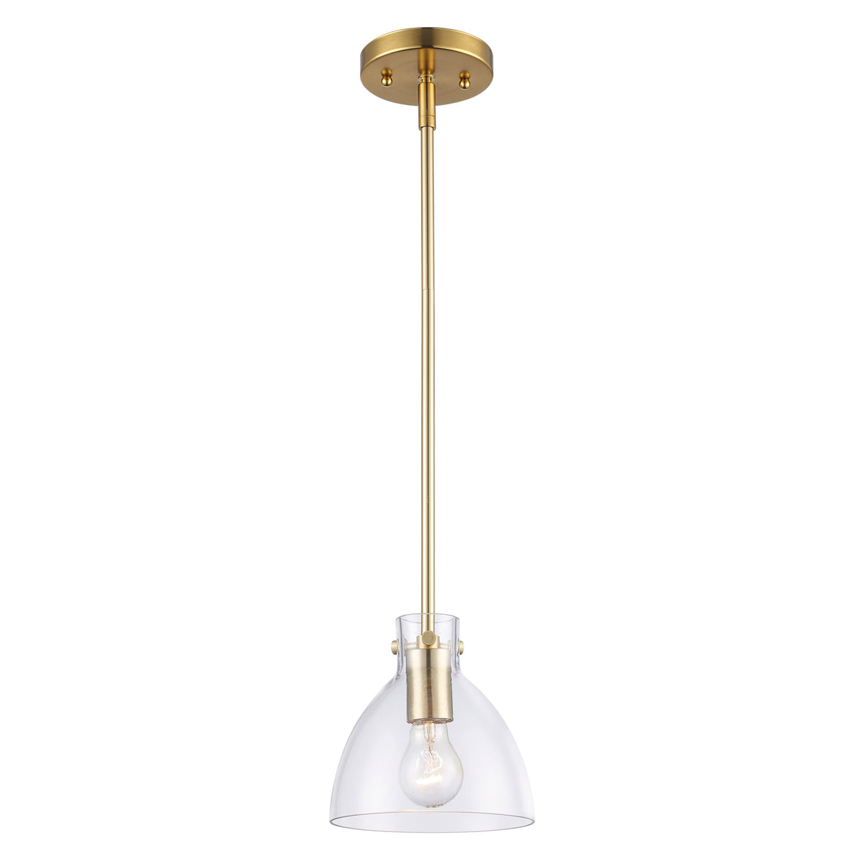 Trans Globe Lighting 71925 AG Stoneglad 1 light antique gold pendant ceiling light