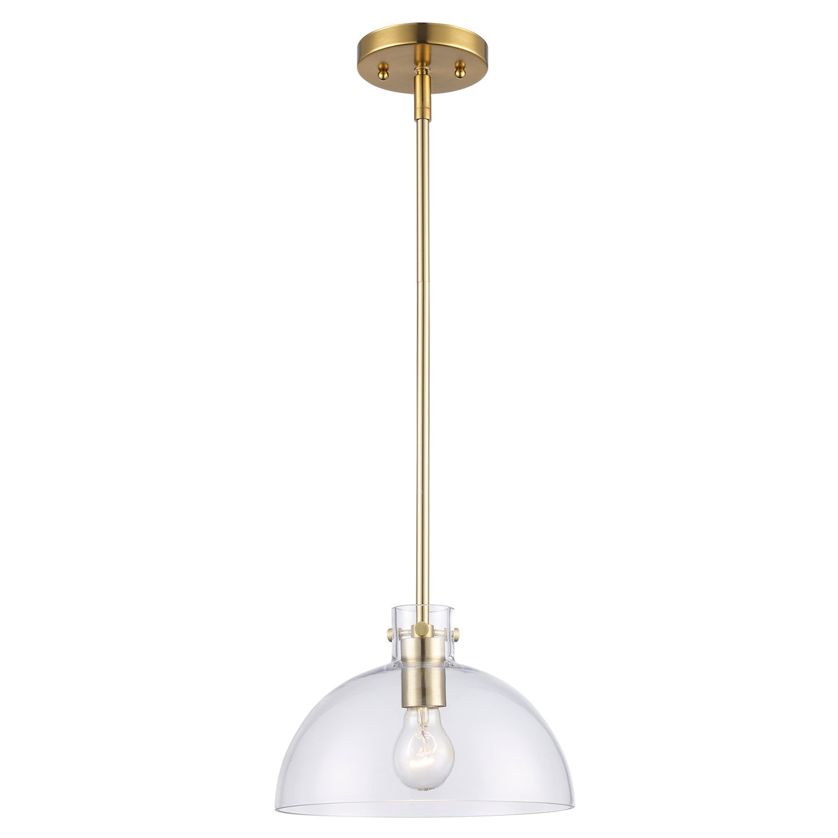 Trans Globe Lighting 71926 AG Stoneglad antique gold pendant light