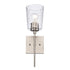Trans Globe Lighting 71971 BN Marina brushed nickel wall sconce front view