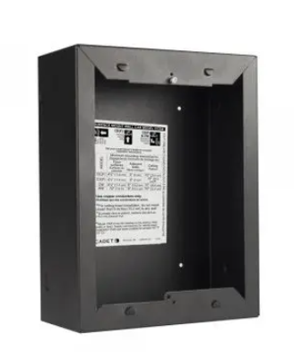 Cadet 69110 Com-Pak Surface Mount Wall Can, Black