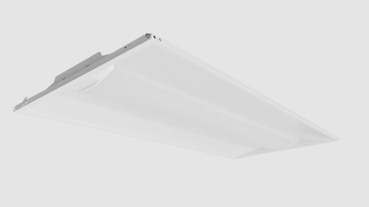 Eiko VLR1-24PS45-FCCT-H VLR1 Volumetric Troffer Retrofit, 2x4, Selectable Wattage 45/35/26W, Multi-Color Temperature, Voltage 120-347V, 0-10V Dimming